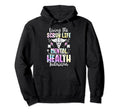 Living Scrub Life Tie Dye Mental Hoodie - Custom Art Print for Adults - T-Shirt, Sweatshirt, Hoodie