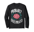 Anxiety Introvert Mental Health Hoodie - Graphic Print for Adults - T-Shirt, Sweatshirt, Hoodie