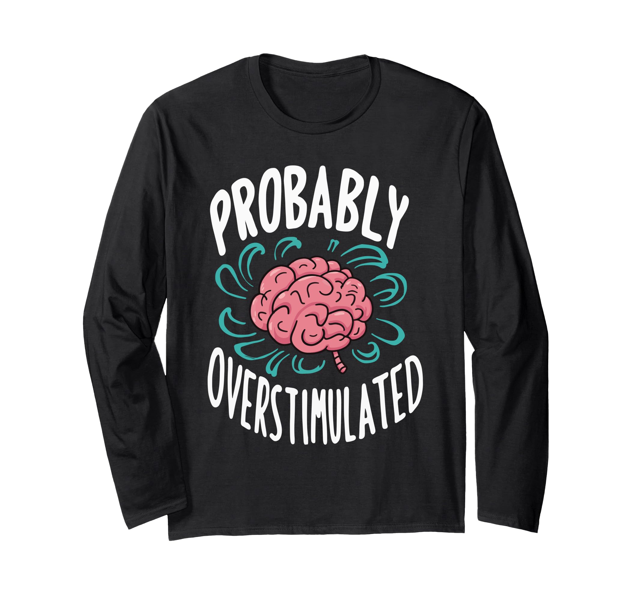 Anxiety Introvert Mental Health Hoodie - Graphic Print for Adults - T-Shirt, Sweatshirt, Hoodie