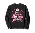 Take Deep Breath And Eat Whole Sweatshirt - Aesthetic Graphic Men Women - T-Shirt, Sweatshirt, Hoodie