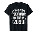 Tbr To Be Read Bookworm Book Lover T-Shirt - Graphic Print Men Women - T-Shirt, Sweatshirt, Hoodie