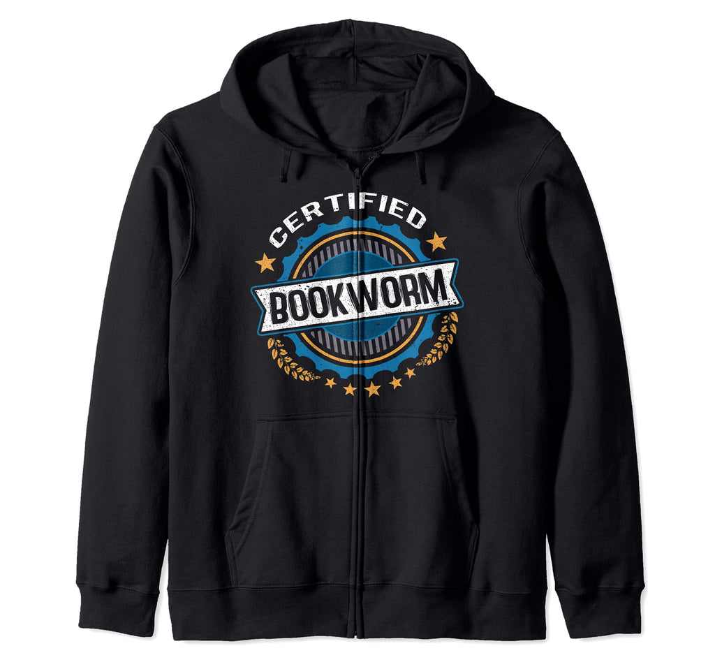 Novelty Bibliophile Bookworm Reading Hoodie - Minimalist Print Men Women - T-Shirt, Sweatshirt, Hoodie