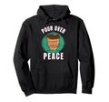 Funny Coffee First Caffeine Meditation Hoodie - Unique Graphic Men Women - T-Shirt, Sweatshirt, Hoodie