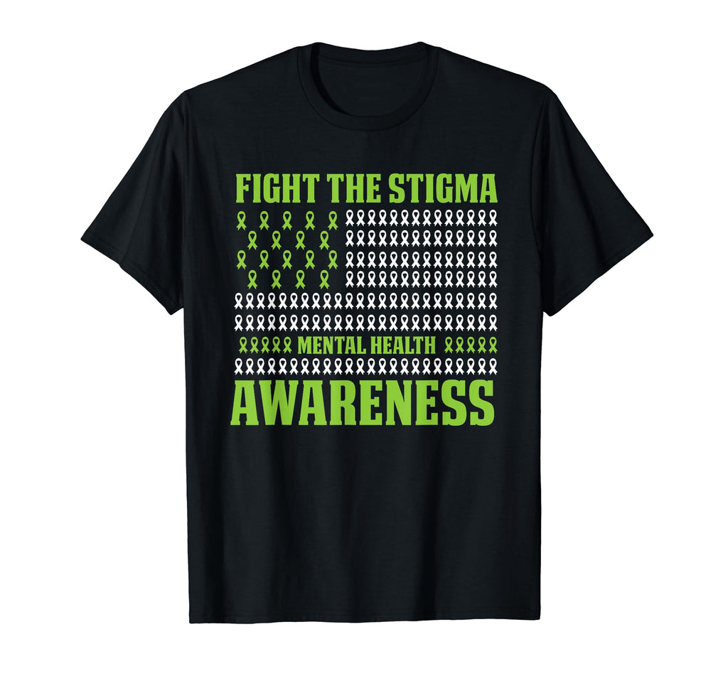 Mental Health Matters End Stigma T-Shirt - Unique Graphic for Adults - T-Shirt, Sweatshirt, Hoodie