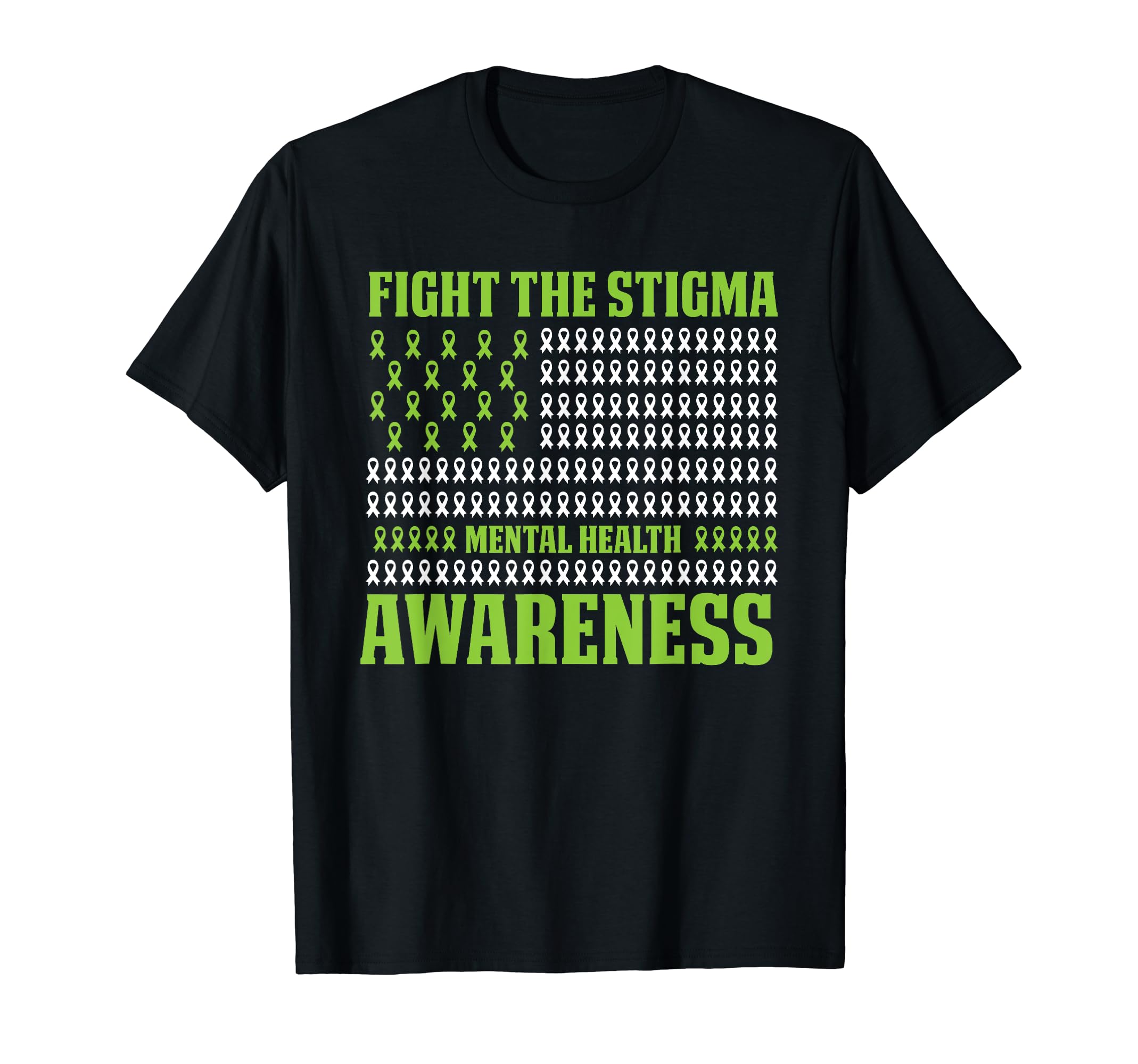 Mental Health Matters End Stigma T-Shirt - Unique Graphic for Adults - T-Shirt, Sweatshirt, Hoodie