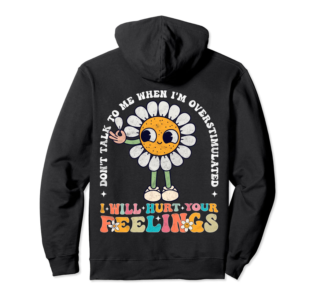 Dont Talk To Me When Im Hoodie - Minimalist Print for Adults - T-Shirt, Sweatshirt, Hoodie