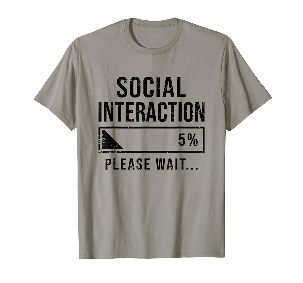 Social Battery Low Funny Introvert T-Shirt - Custom Art Print Unisex - T-Shirt, Sweatshirt, Hoodie