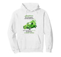 Lymphoma Green Ribbon Journey Truck Love Hoodie - Unique Graphic Men Women - T-Shirt, Sweatshirt, Hoodie
