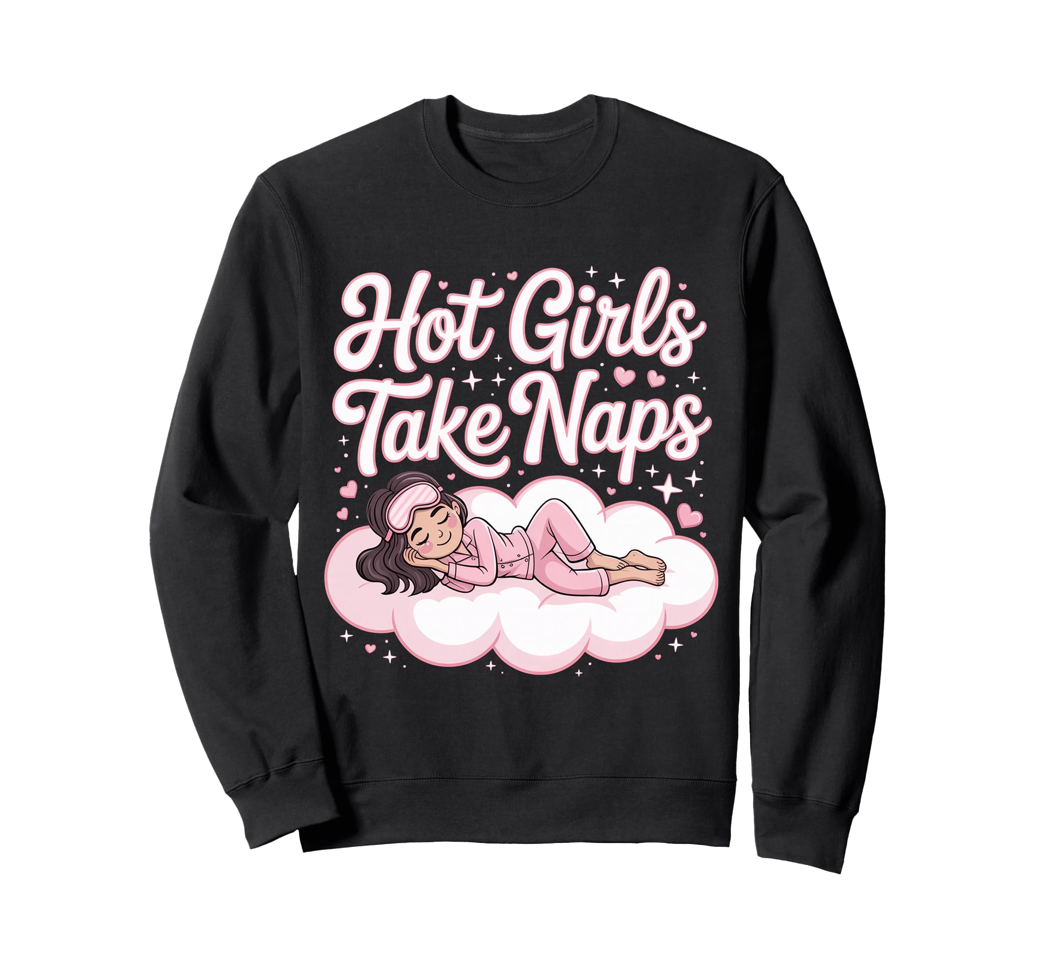 Hot Take Naps Self Care Sleep Sweatshirt - Trendy Graphic Men Women - T-Shirt, Sweatshirt, Hoodie
