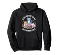 Easily Distracted Cats And Inner Peace Hoodie - Streetwear Style Unisex - T-Shirt, Sweatshirt, Hoodie