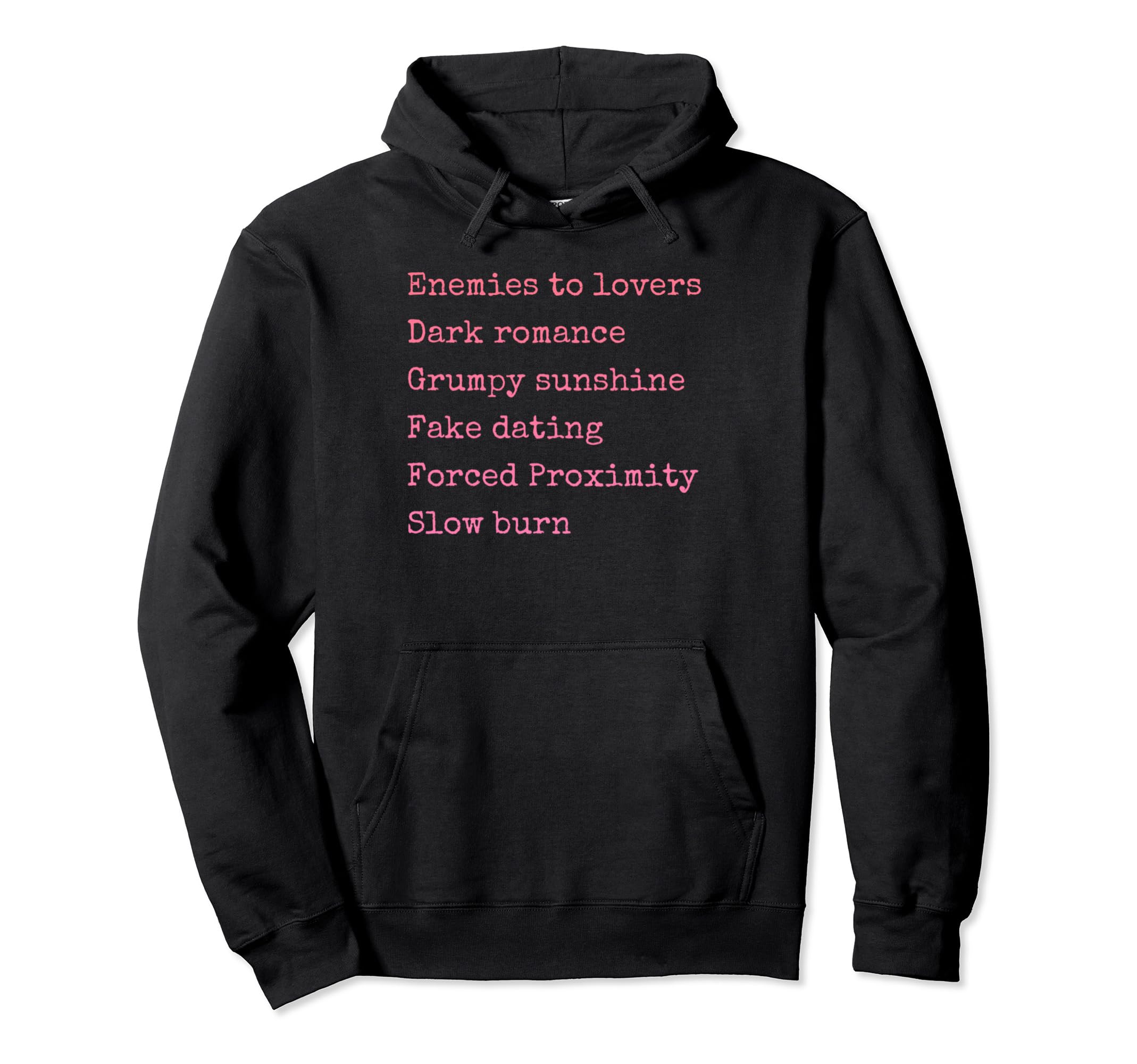 Bibliophile Romance Book Genre Hoodie - Streetwear Style Men Women - T-Shirt, Sweatshirt, Hoodie