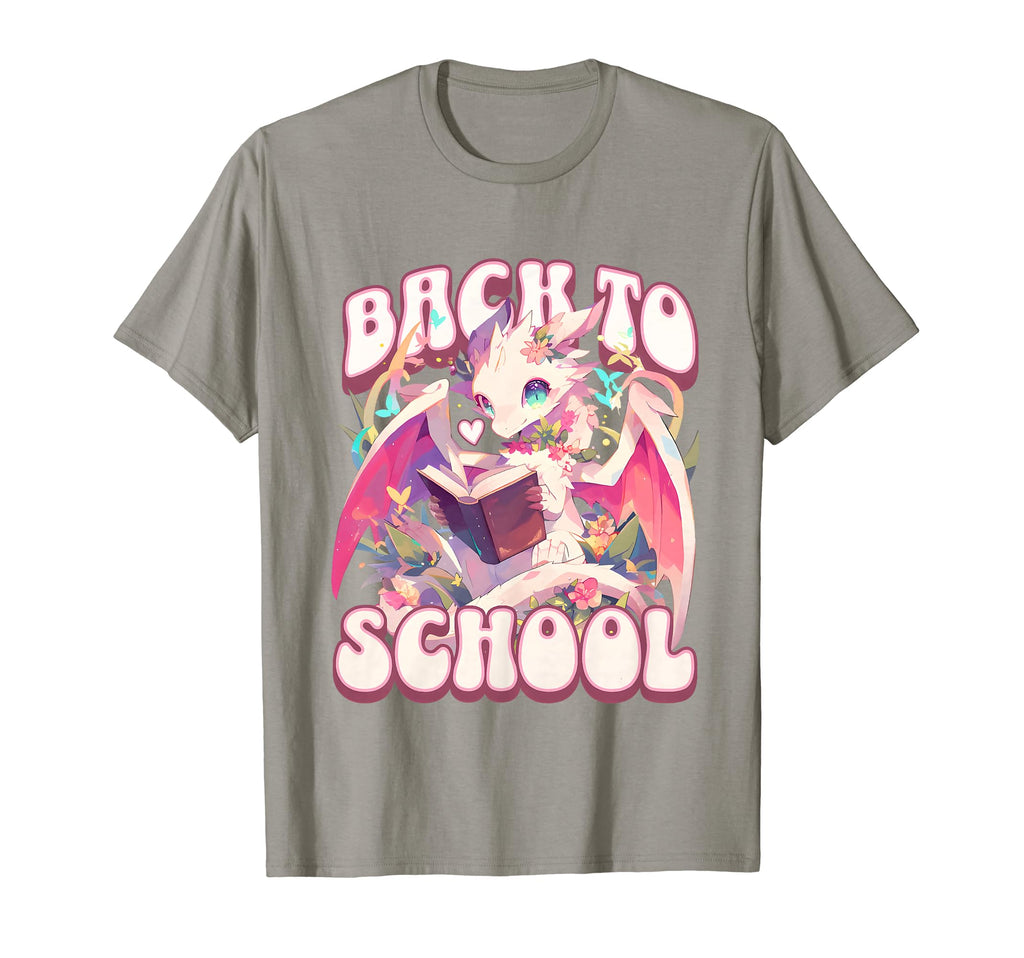 Dragon Back To School Magical Dragons T-Shirt - Novelty Apparel for Adults - T-Shirt, Sweatshirt, Hoodie
