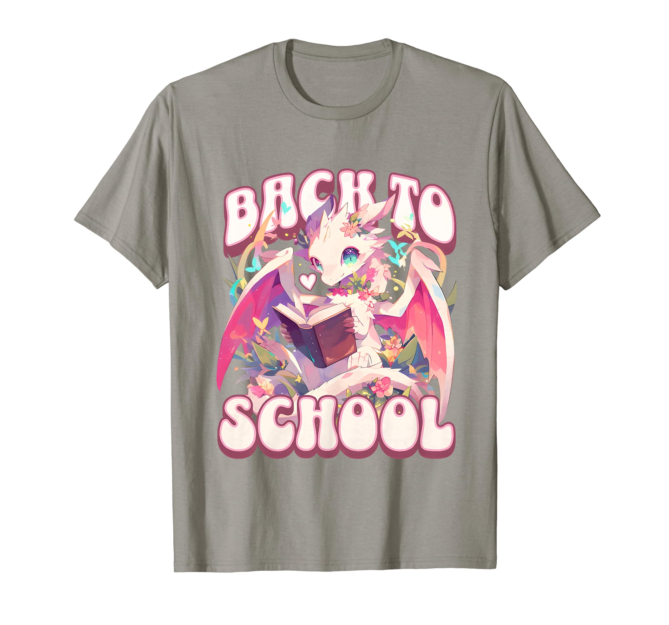 Dragon Back To School Magical Dragons T-Shirt - Novelty Apparel for Adults - T-Shirt, Sweatshirt, Hoodie