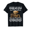 Skull Sometimes I Just Have To Close My T-Shirt - Minimalist Print Unisex - T-Shirt, Sweatshirt, Hoodie