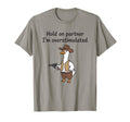 Cowboy Goose Hold Partner Im T-Shirt - Trendy Graphic Men Women - T-Shirt, Sweatshirt, Hoodie