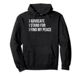 Animal Advocate Meme Self Care Hoodie - Minimalist Print Men Women - T-Shirt, Sweatshirt, Hoodie