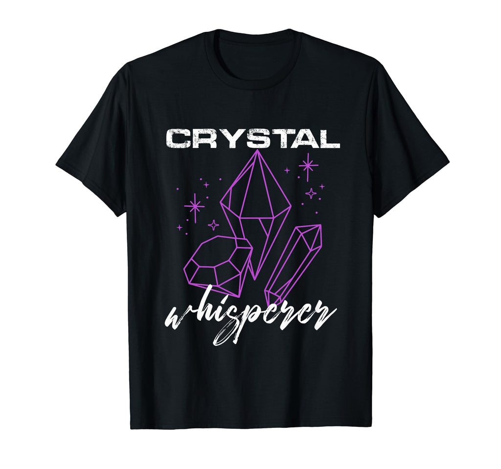 Crystal Whisperer Chakra Energy T-Shirt - Minimalist Print Men Women - T-Shirt, Sweatshirt, Hoodie