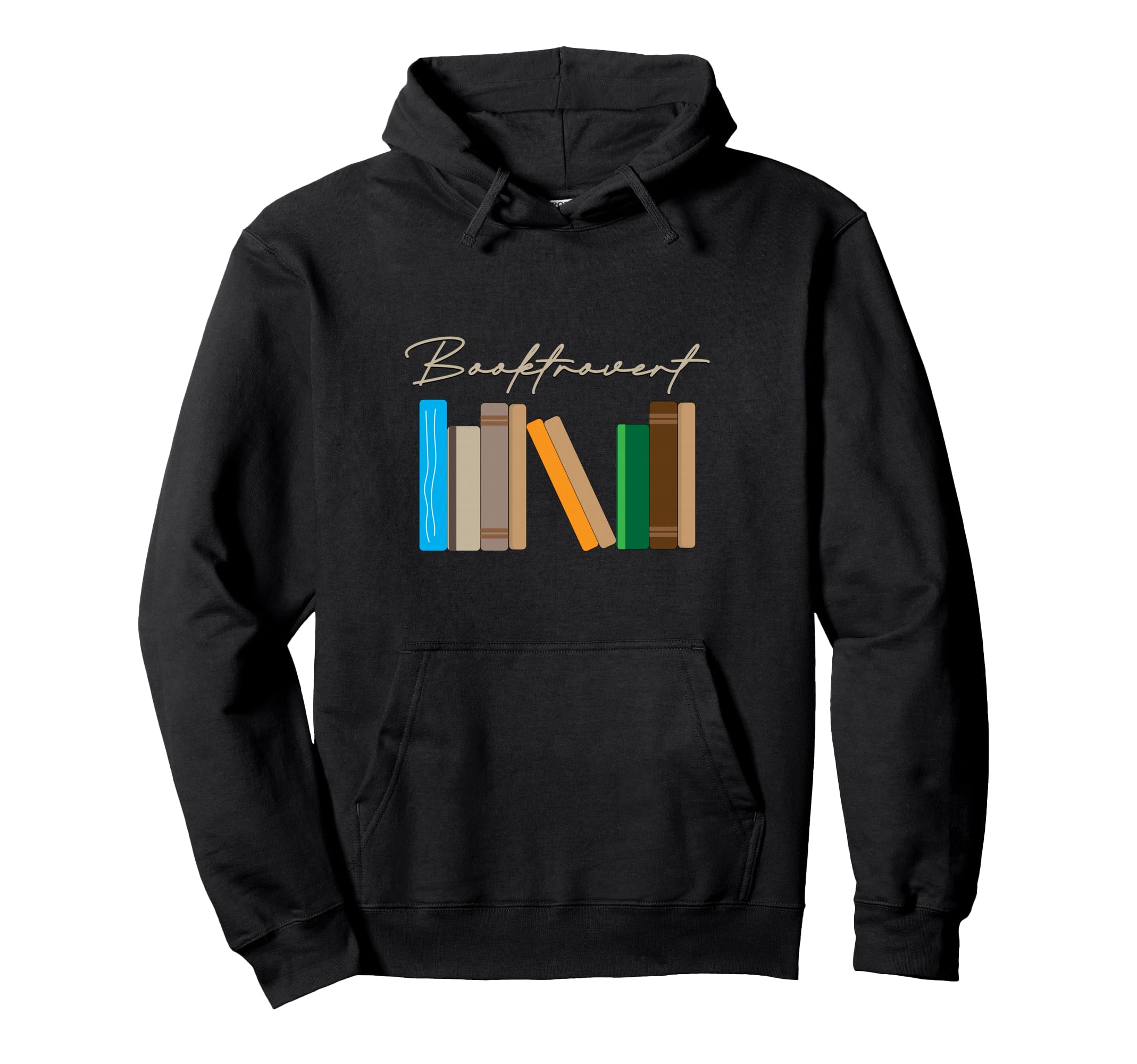 Cozy Booktrovert Bibliophile Reader Hoodie - Custom Art Print Men Women - T-Shirt, Sweatshirt, Hoodie