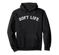 Soft Life Dont Stress Free Softlife Hoodie - Minimalist Print for Adults - T-Shirt, Sweatshirt, Hoodie
