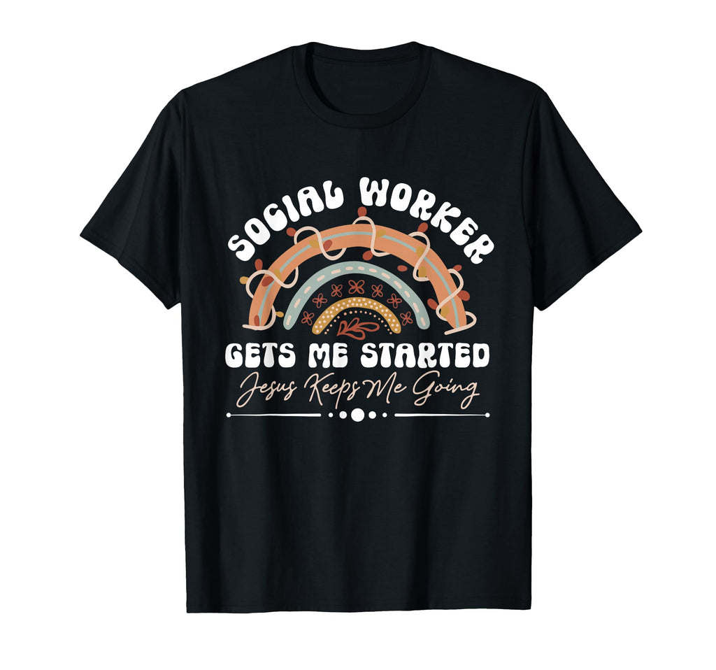 School Social Worker Mental Health T-Shirt - Trendy Graphic for Adults - T-Shirt, Sweatshirt, Hoodie