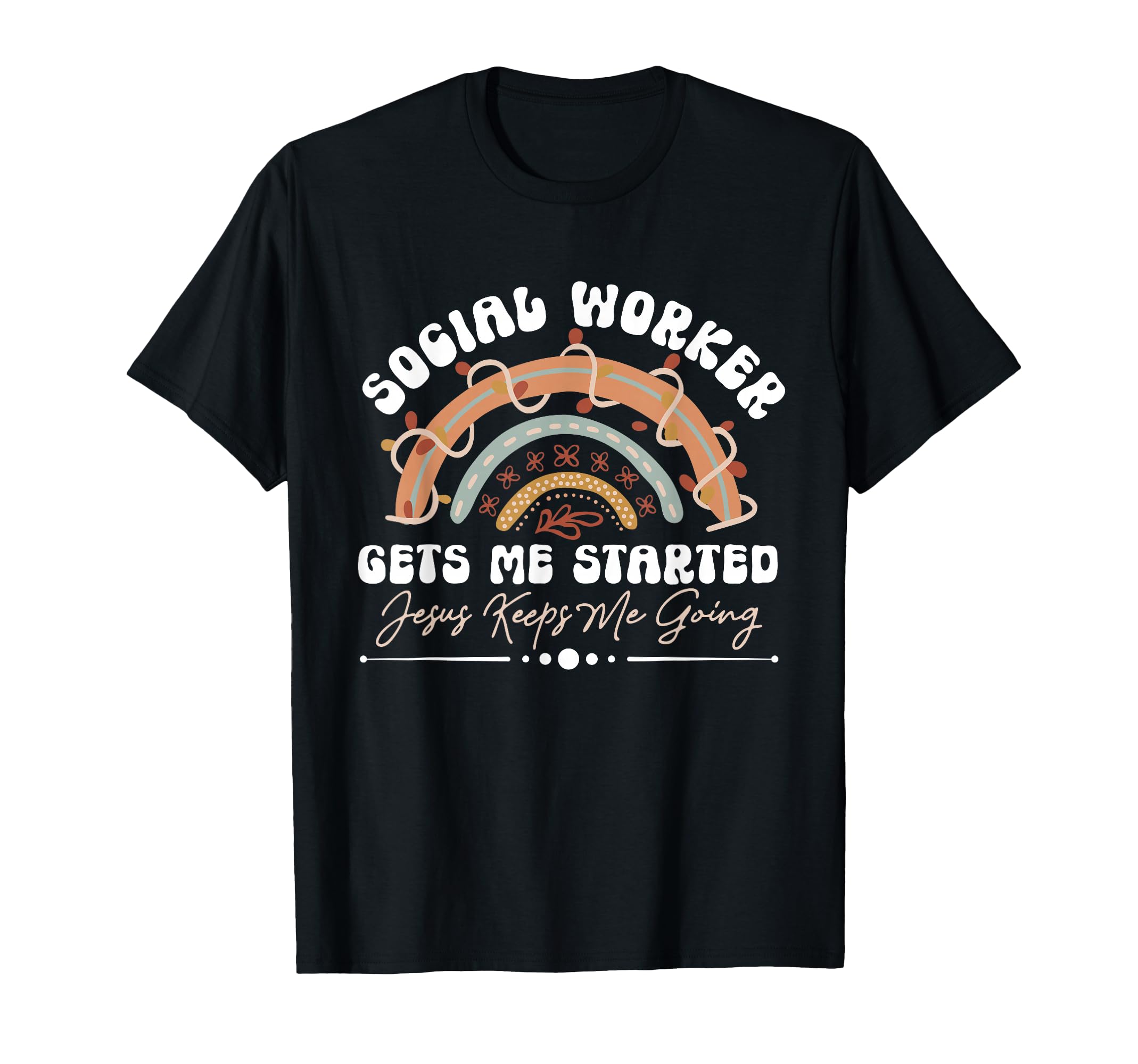 School Social Worker Mental Health T-Shirt - Trendy Graphic for Adults - T-Shirt, Sweatshirt, Hoodie