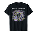 Inhale Exhale Buddhist Mindfulness T-Shirt - Custom Art Print for Adults - T-Shirt, Sweatshirt, Hoodie