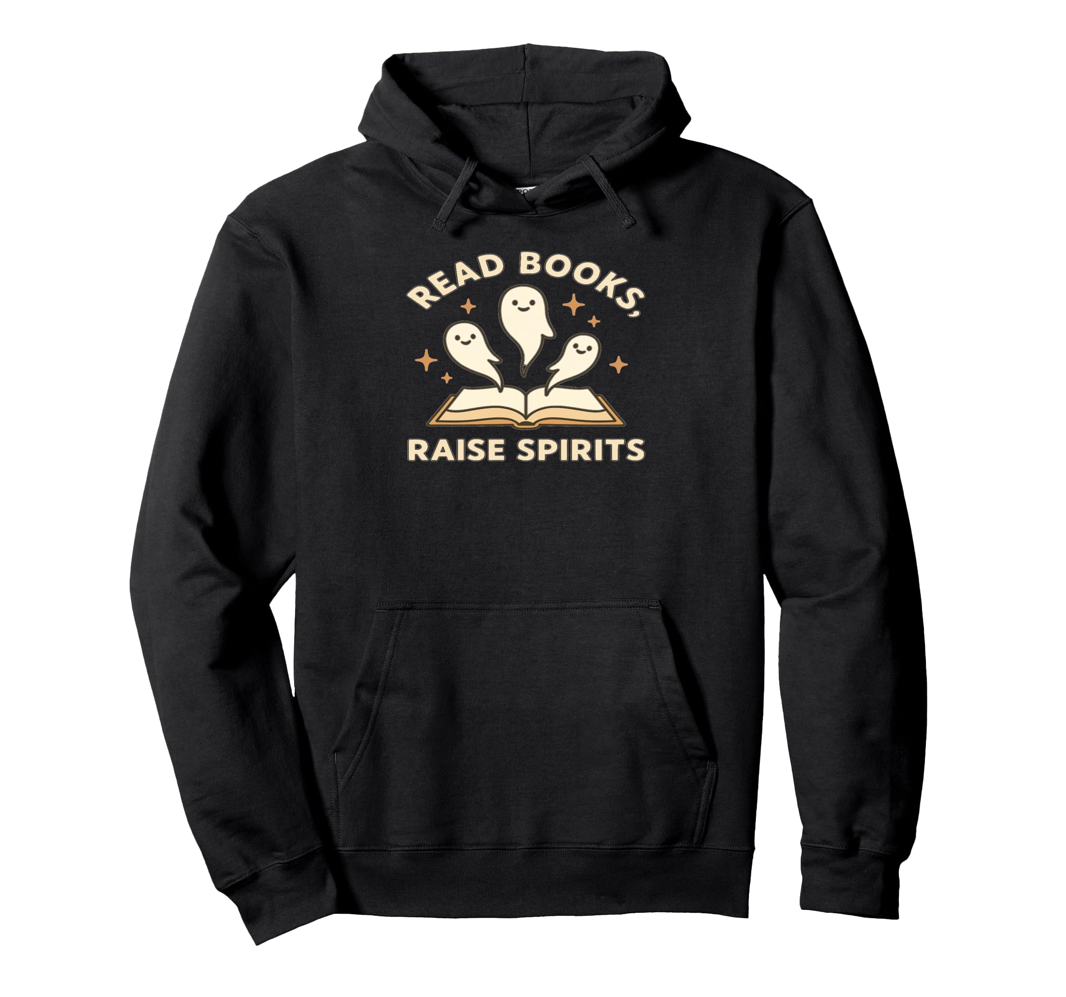 Read Books Raise Spirits Hoodie - Custom Art Print for Adults - T-Shirt, Sweatshirt, Hoodie