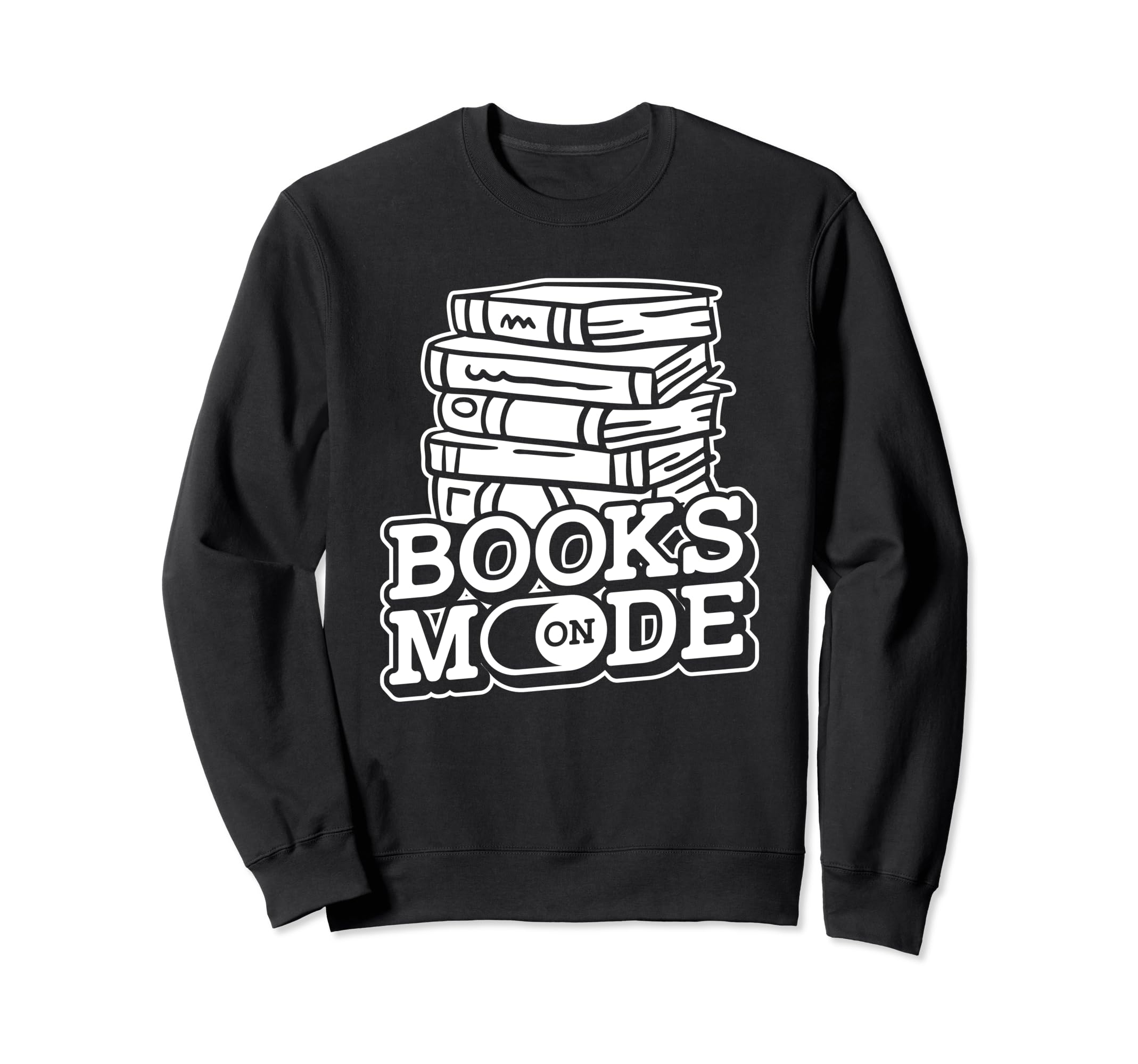 Books Mode Reading Bookworm Sweatshirt - Custom Art Print Unisex - T-Shirt, Sweatshirt, Hoodie