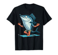 Meditation Tuna Yoga Pose Relaxing T-Shirt - Fun Novelty Design Unisex - T-Shirt, Sweatshirt, Hoodie