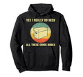 Comic Book Comic Book Lovers Books Nerd Hoodie - Minimalist Print Men Women - T-Shirt, Sweatshirt, Hoodie