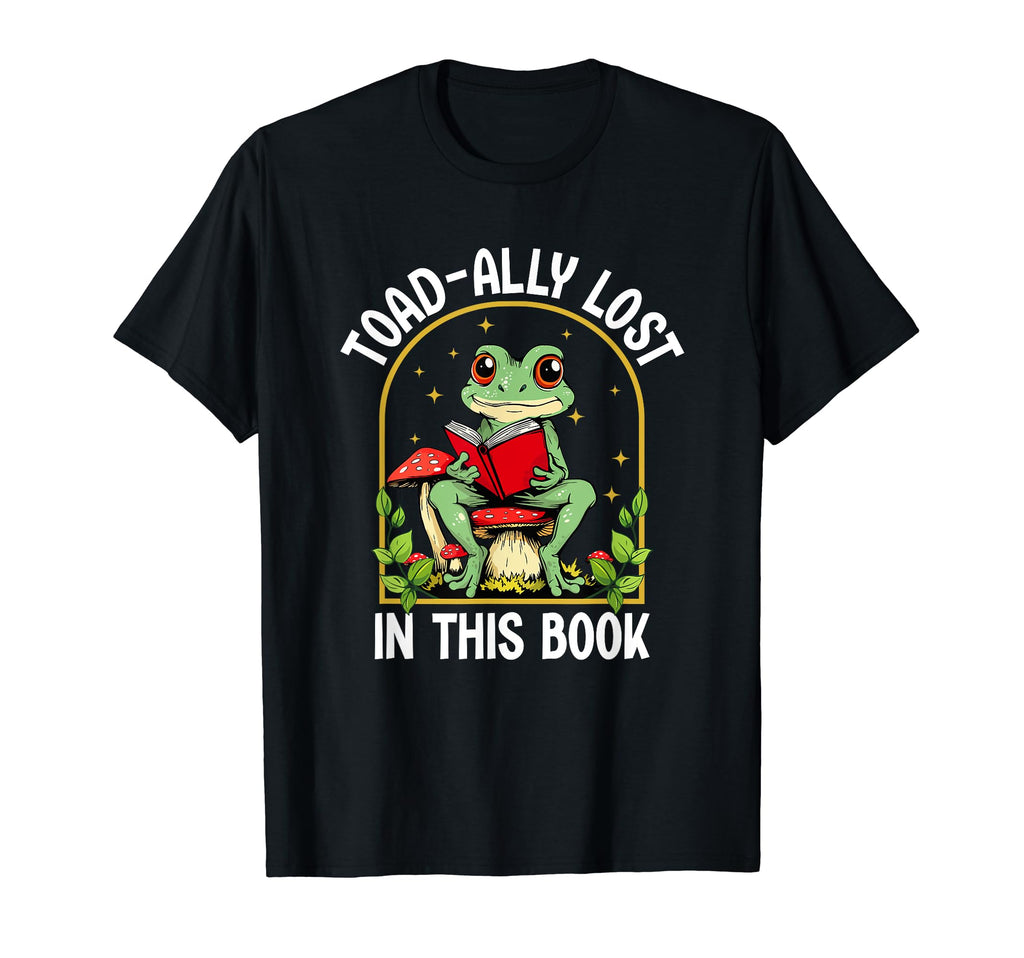 Totally Lost This Book Reading T-Shirt - Aesthetic Graphic for Adults - T-Shirt, Sweatshirt, Hoodie