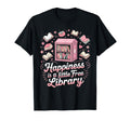 Book Reading Happiness Is Little Free T-Shirt - Trendy Graphic Men Women - T-Shirt, Sweatshirt, Hoodie