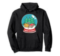 Bibliophile Snowglobe Art Hoodie - Novelty Apparel Men Women - T-Shirt, Sweatshirt, Hoodie