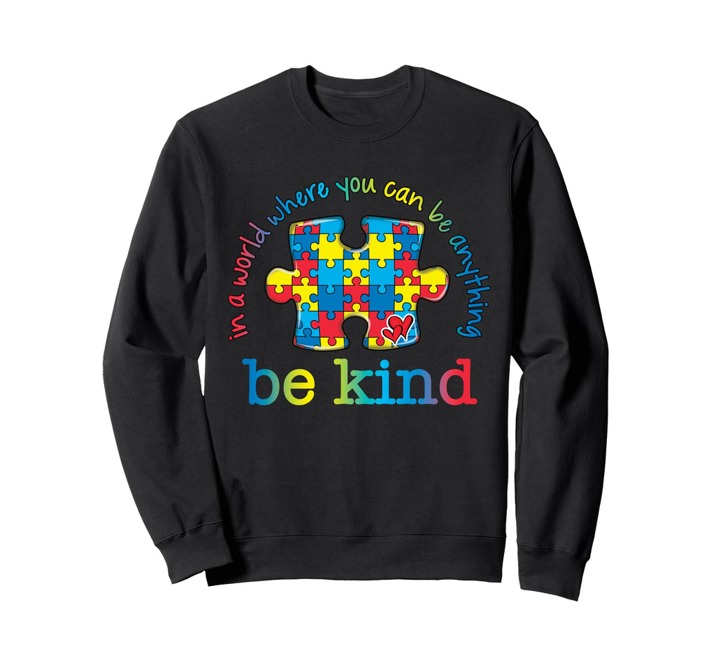 Neurodiversity Brain Autism Sweatshirt - Minimalist Print for Adults - T-Shirt, Sweatshirt, Hoodie