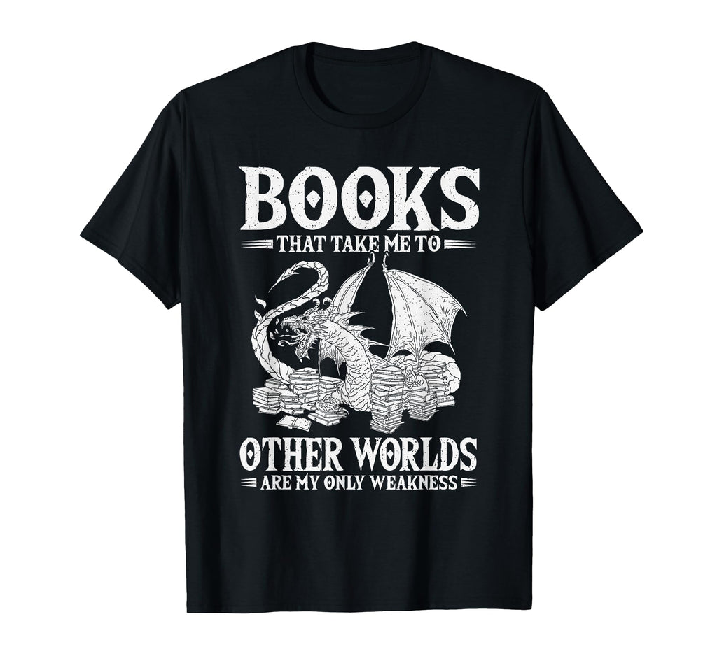 Books That Take Me To Other Worlds T-Shirt - Streetwear Style Men Women - T-Shirt, Sweatshirt, Hoodie