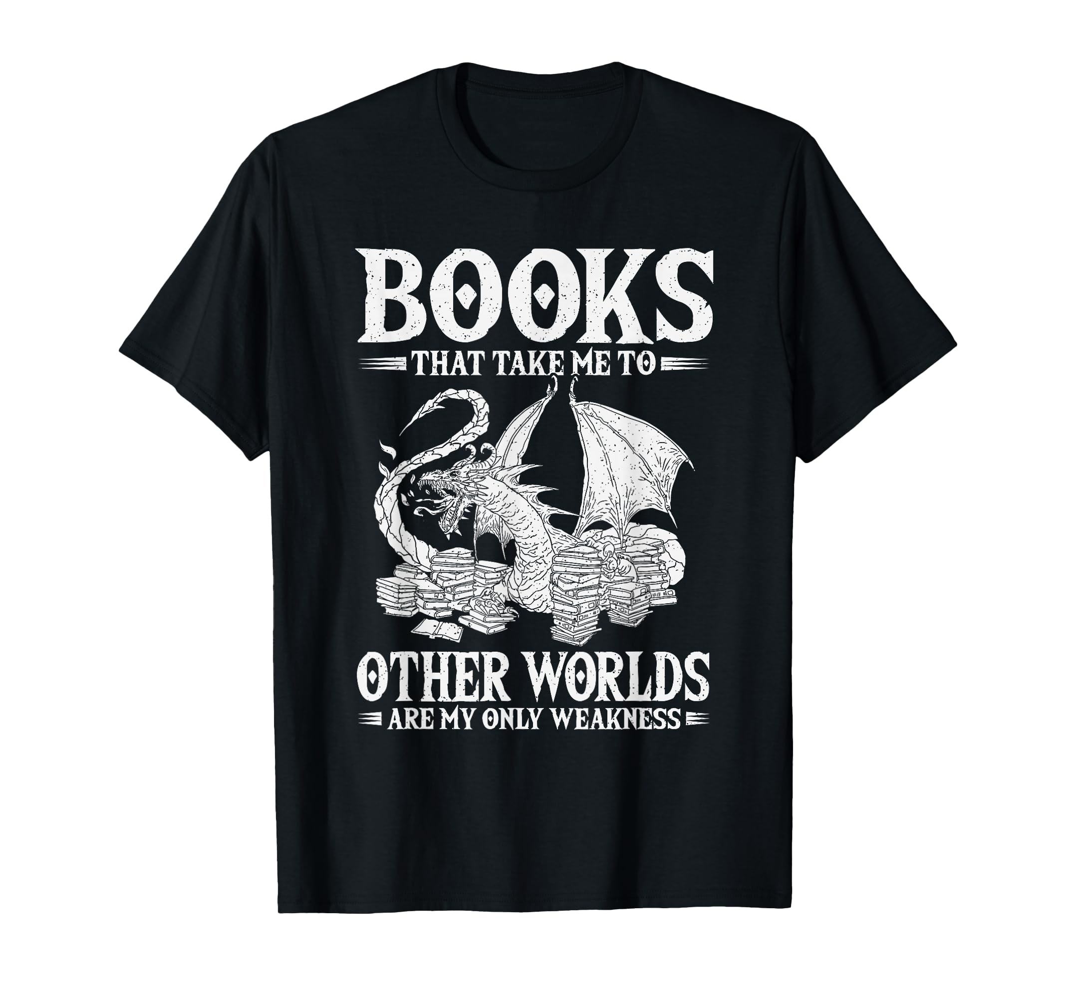 Books That Take Me To Other Worlds T-Shirt - Streetwear Style Men Women - T-Shirt, Sweatshirt, Hoodie
