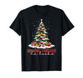 Dashing Through Books Holiday Book T-Shirt - Streetwear Style Unisex - T-Shirt, Sweatshirt, Hoodie