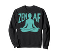Funny Yoga Lotus Pose Meditation Sweatshirt - Aesthetic Graphic for Adults - T-Shirt, Sweatshirt, Hoodie