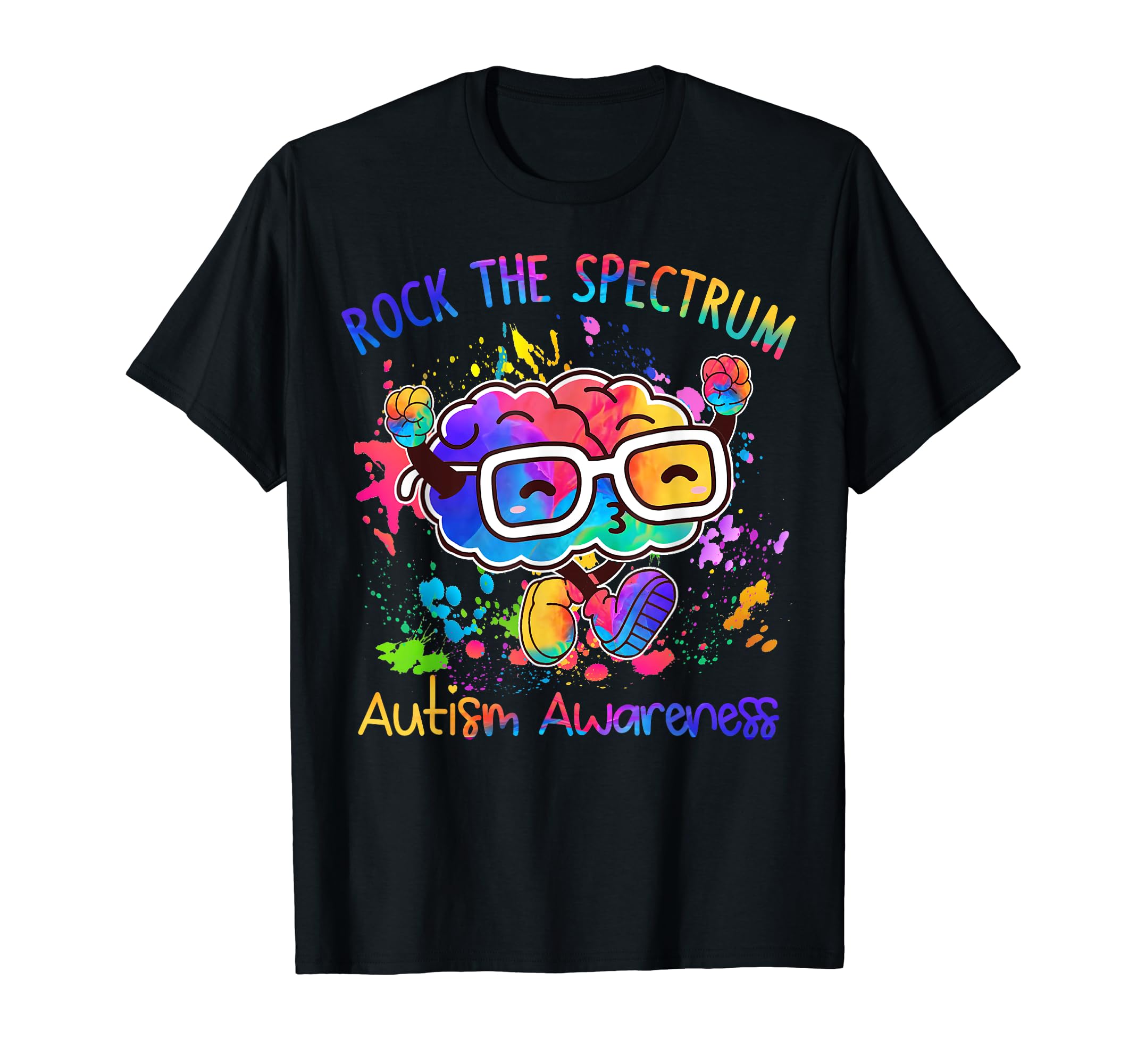 Autism Awareness Adhd Asd Brain I T-Shirt - Fun Novelty Design for Adults - T-Shirt, Sweatshirt, Hoodie