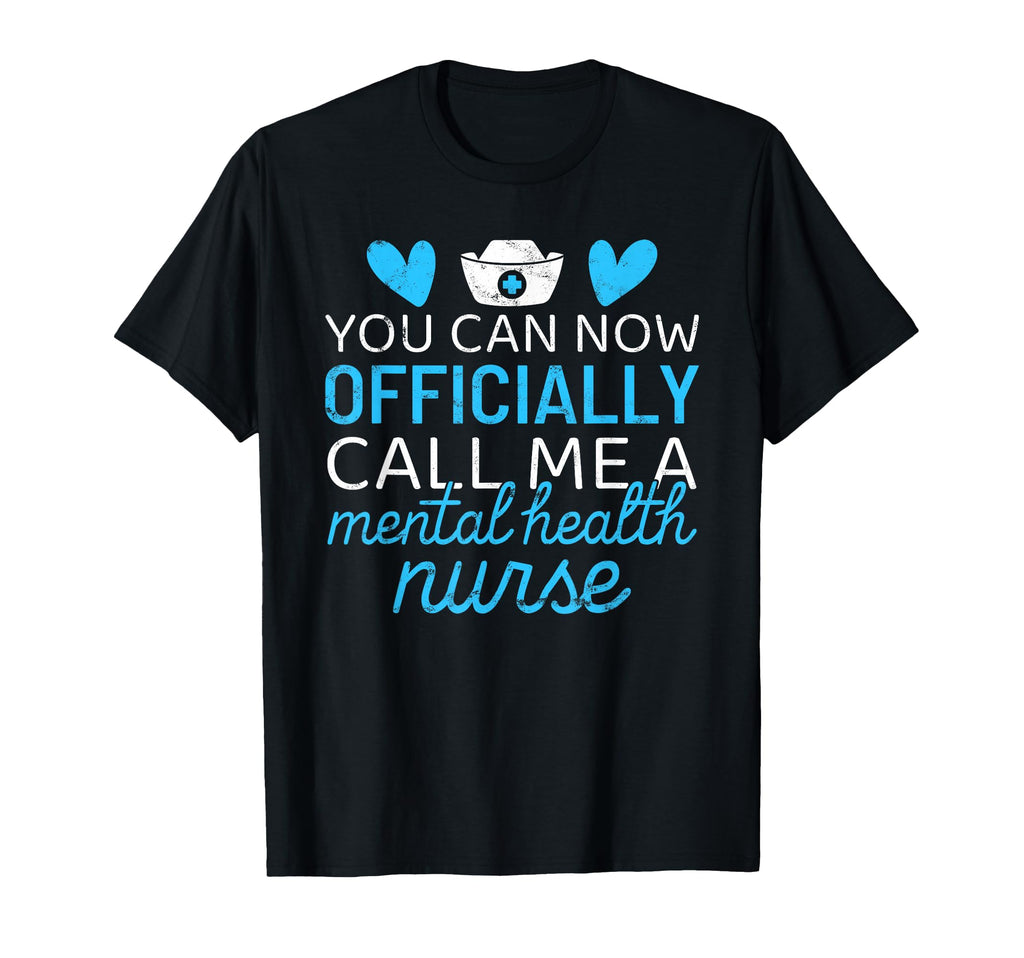 Nursing Finally Mental Health Nurse T-Shirt - Aesthetic Graphic for Adults - T-Shirt, Sweatshirt, Hoodie