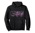 Coffee Yoga Books Funny Fashionable Hoodie - Custom Art Print Unisex - T-Shirt, Sweatshirt, Hoodie