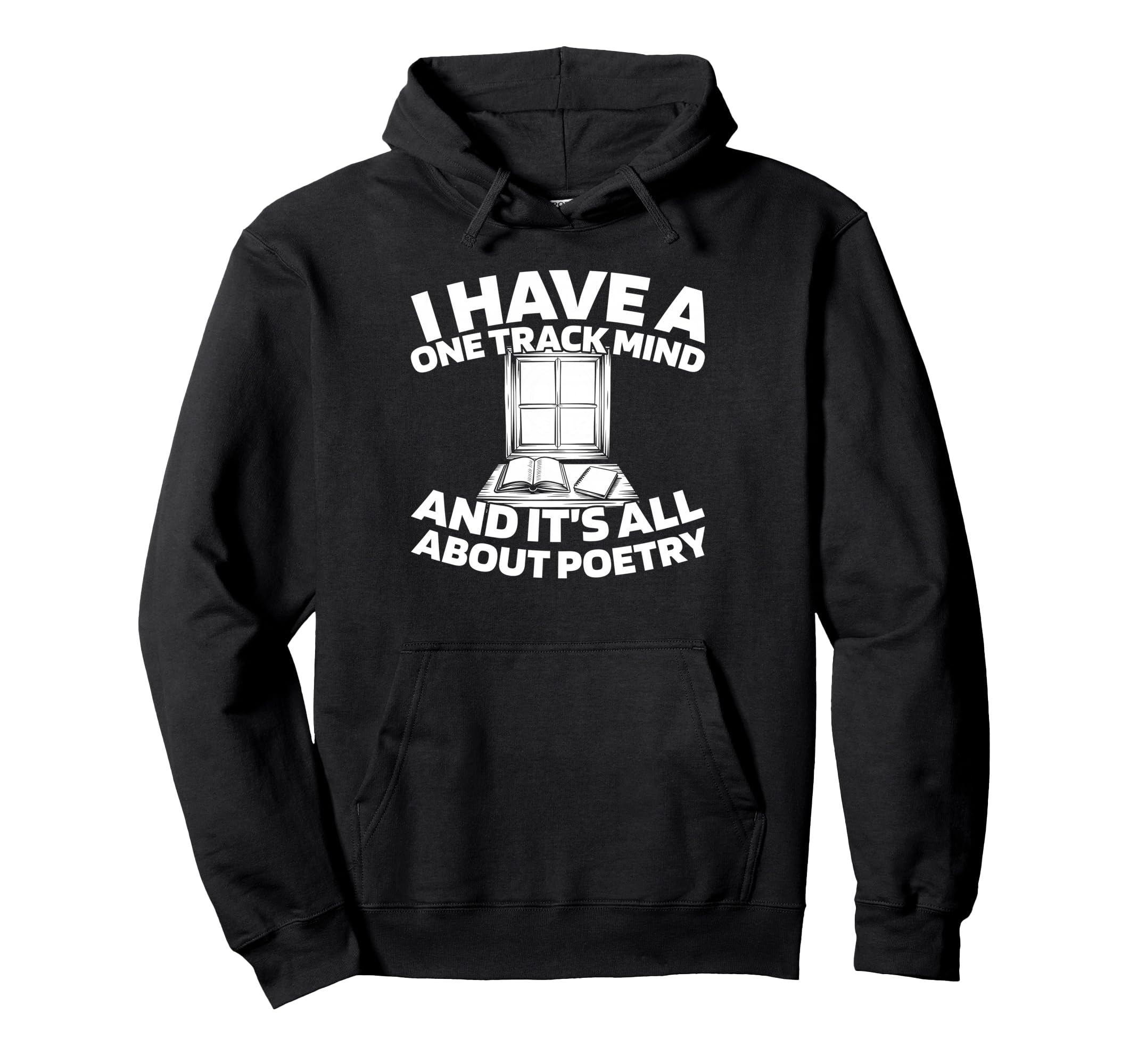 Poetry Literature Creative Writing Verses Hoodie - Trendy Graphic Unisex - T-Shirt, Sweatshirt, Hoodie