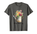 Always Choose Joy Floral Watering Can T-Shirt - Streetwear Style Unisex - T-Shirt, Sweatshirt, Hoodie