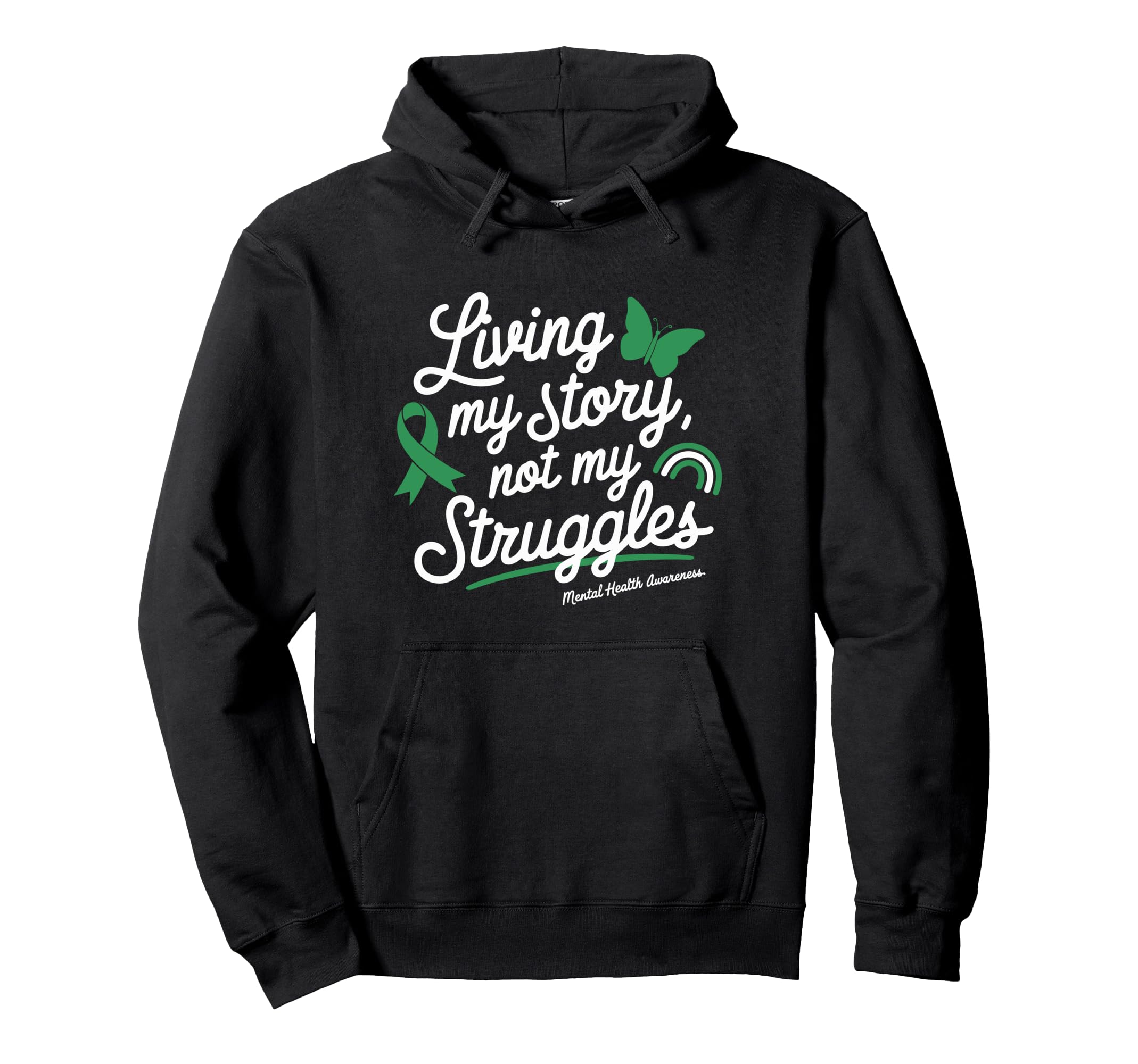 Mental Health Awareness Month Green Sweatshirt - Unique Graphic for Adults - T-Shirt, Sweatshirt, Hoodie