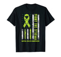May We Wear Green Fight Stigma Mental T-Shirt - Custom Art Print Unisex - T-Shirt, Sweatshirt, Hoodie