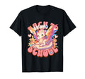 Rainbow Dragon First School Day Bookworm T-Shirt - Streetwear Style Unisex - T-Shirt, Sweatshirt, Hoodie