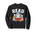 Read Bookworm Reading Library Sweatshirt - Aesthetic Graphic Men Women - T-Shirt, Sweatshirt, Hoodie