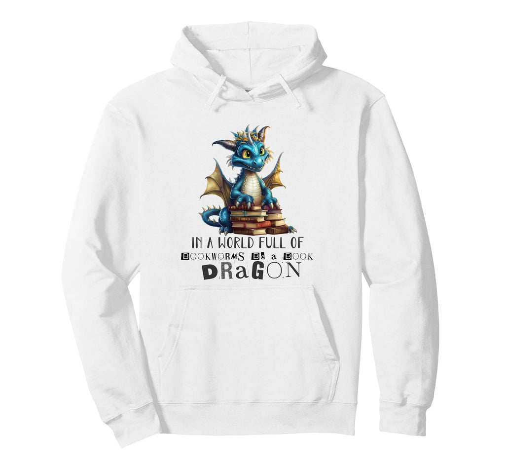 Dragon Book Dragon Book Lover Me Hoodie - Trendy Graphic for Adults - T-Shirt, Sweatshirt, Hoodie