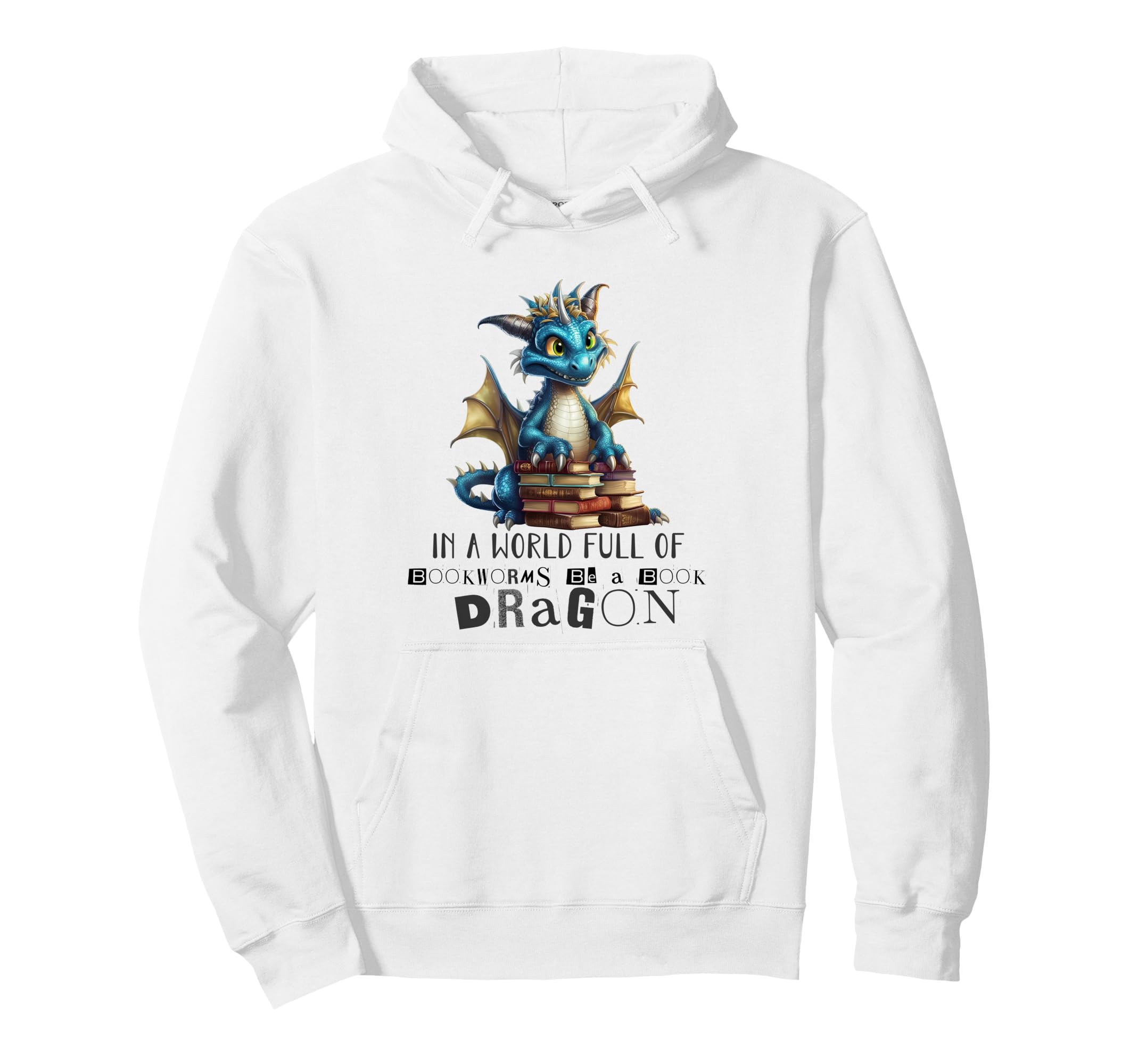 Dragon Book Dragon Book Lover Me Hoodie - Trendy Graphic for Adults - T-Shirt, Sweatshirt, Hoodie