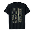 Therapy Dog Dad Camo Usa Flag T-Shirt - Aesthetic Graphic Unisex - T-Shirt, Sweatshirt, Hoodie